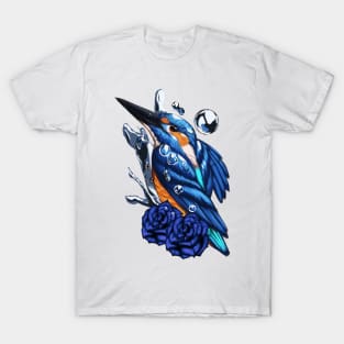 River Burst - River Kingfisher T-Shirt